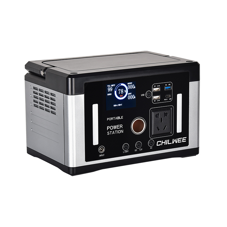 700W Smart Solar Generator Para sa Emergency Lighting Charging